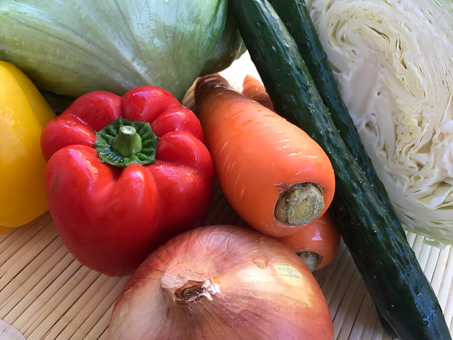 無添加の野菜